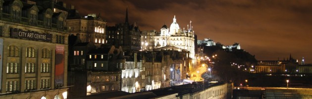 Edinburgh bei Nacht