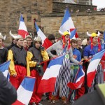 Edinburgh Castle von Galliern besetzt