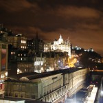 Edinburgh bei Nacht