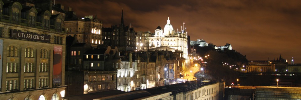 Edinburgh bei Nacht