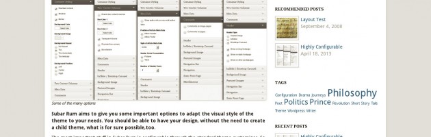 Subar Rum Clean Design