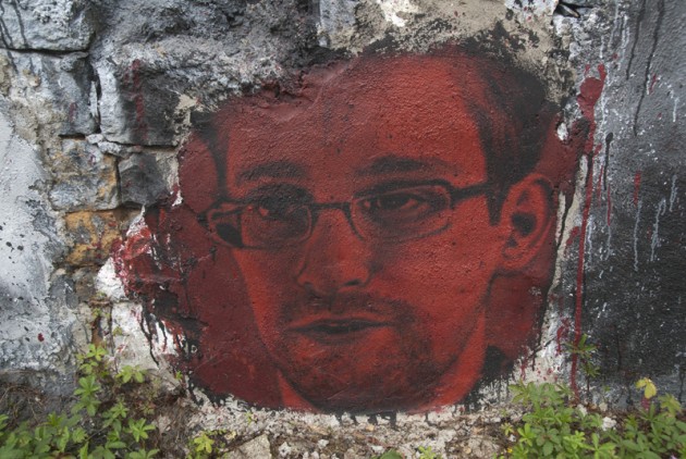 Edward Snowden Malerei