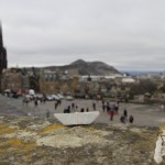 Schiffchen auf Edinburgh Castle