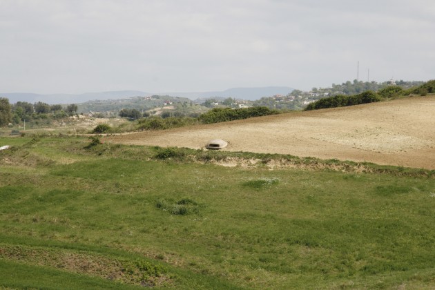 Alte Bunkeranlagen in der Nähe von Gjirokaster