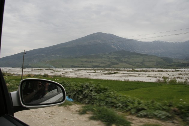 Zwischen Gjirokaster und der albanisch-griechischen Grenze