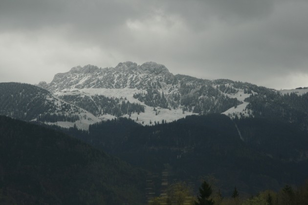 Unterwegs auf der A8 zwischen München und Salzburg