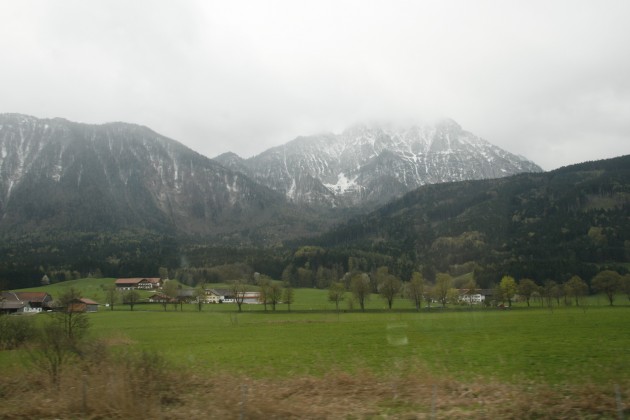 Unterwegs auf der A8 zwischen München und Salzburg