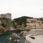 Auf den Mauern Dubrovnik