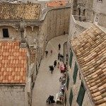 Auf den Mauern Dubrovnik