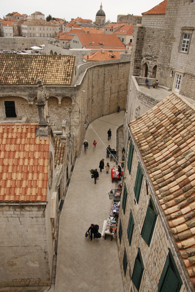 Festung Dubrovnik, an der Svetog Dominika