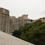 Auf den Mauern Dubrovnik