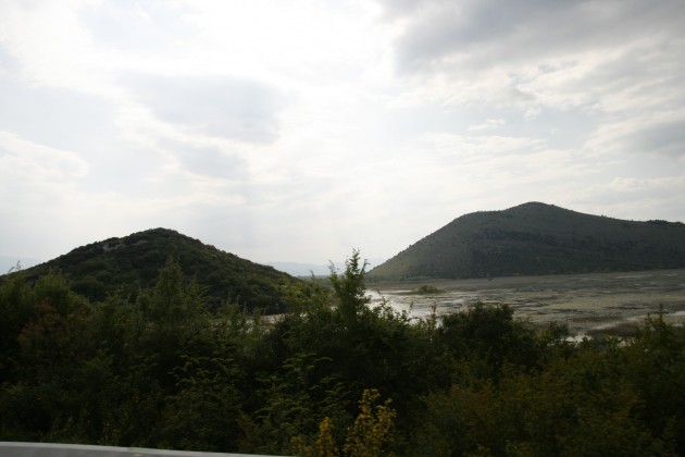 Der Nationalpark Skutarisee in Montenegro an der Grenze zu Albanien.