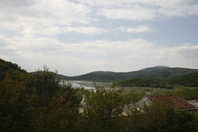 Der Nationalpark Skutarisee in Montenegro an der Grenze zu Albanien.