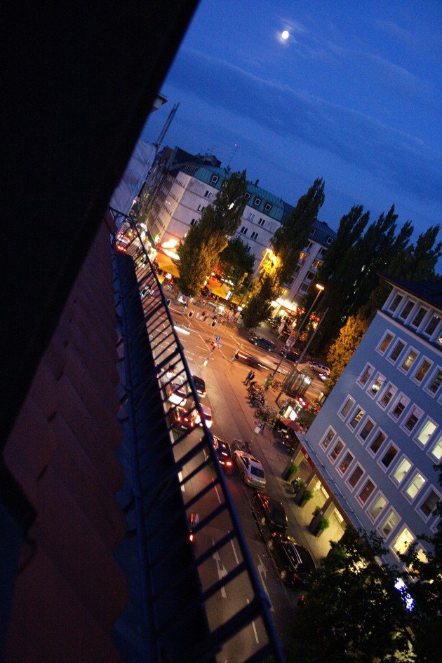 Blick auf die Franz-Josef-Straße in München