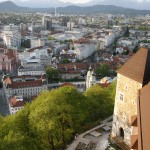 Blick über Ljubljana