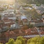 Blick über Ljubljana