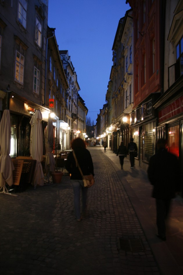 Hauptplatz Mestni Trg in Laibach