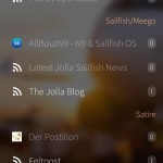 ocNews Sailfish 1.6.0 Feeds Main View