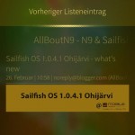 ocNews Sailfish 1.8.0 ItemMenu