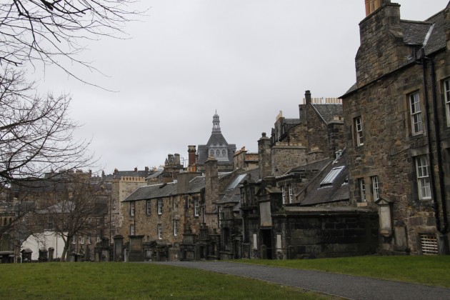 Freyfriars Cemetery in Edinburgh