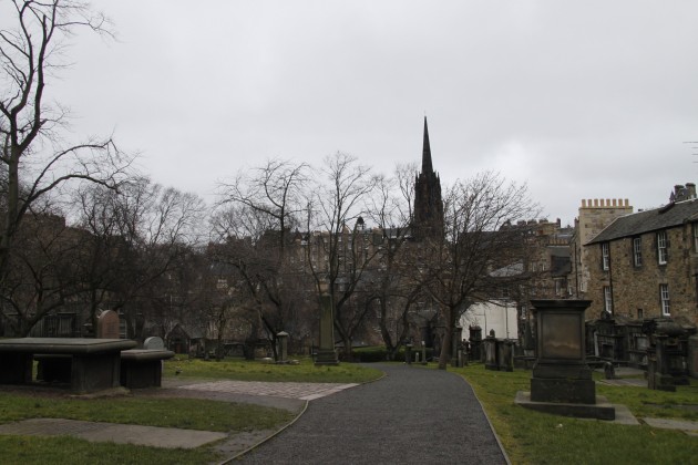 Freyfriars Cemetery in Edinburgh