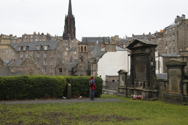 Freyfriars Cemetery in Edinburgh