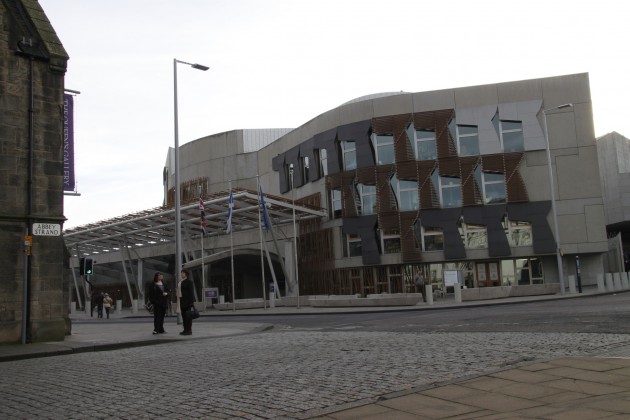 Schottisches Parlament in Edinburgh