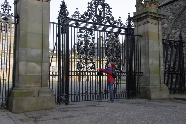 Holyroodhouse Palace, Sitz der britischen Königin in Edinburgh