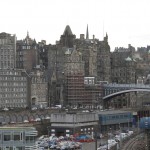 Blick auf Edinburgh