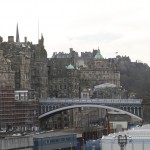 Blick auf Edinburgh