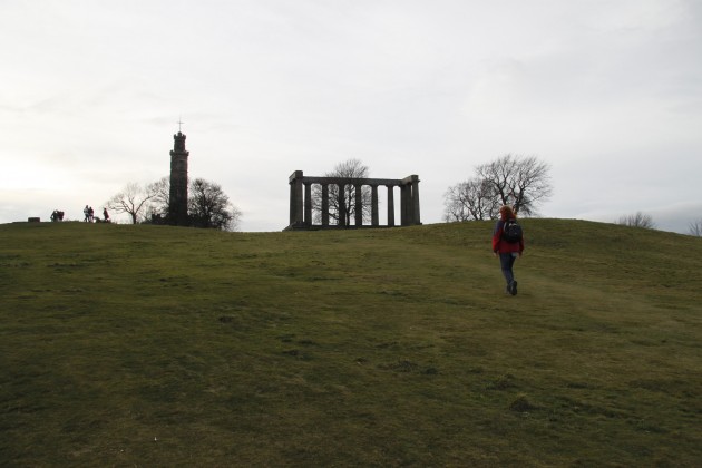 Calton Hill in Edinburgh