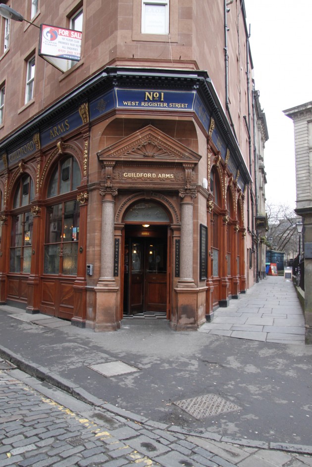 Guildford Arms Pub in Edinburgh