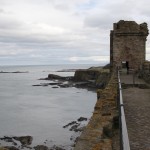 Tantallon Castle Mauern