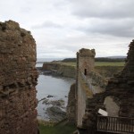 Tantallon Castle Mauern