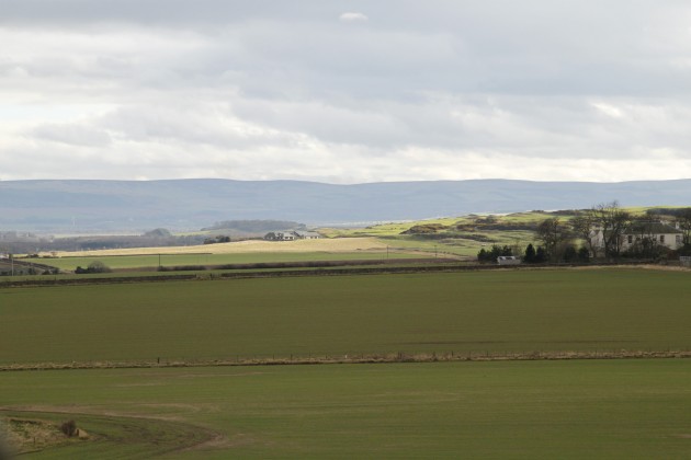 Landschaft um Tantallon Castle