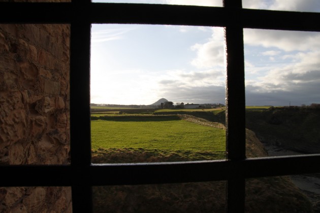 In den Gemäuern von Tantallon Castle