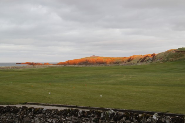 Weg zum Strand von North Berwick