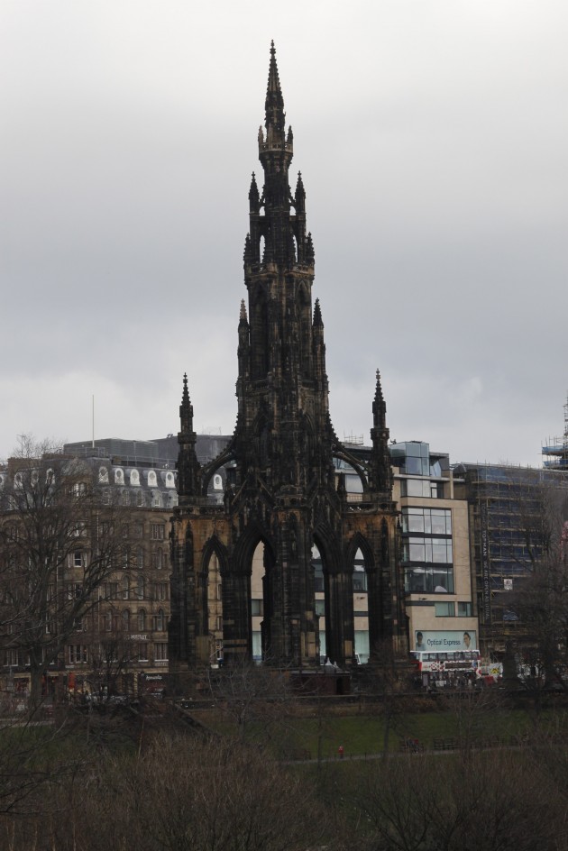 Scott Monument in Edinburgh