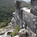 Sami Akropolis, Mykenische Mauern