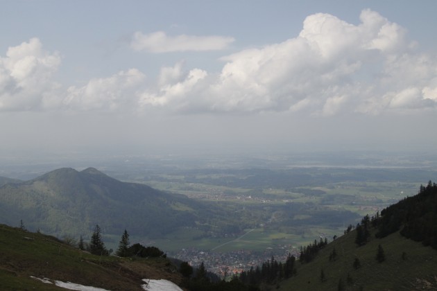 Steinlingalm, Blick nach Nordosten