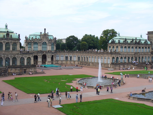 Im Dresdener Zwinger