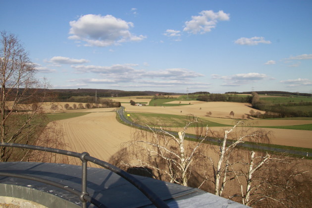 Blick von der Modexer Warte bei Brakel nach Osten