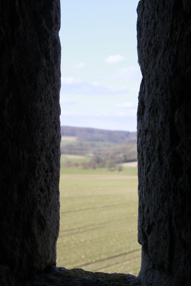 Blick aus Schießscharte der Modexer Warte bei Brakel